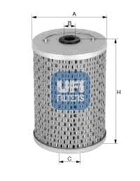 filtru combustibil UFI 26.618.00