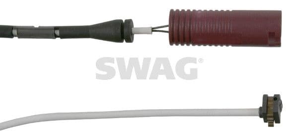 senzor de avertizare,uzura placute de frana SWAG 20 92 1659