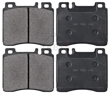 set placute frana,frana disc ABS 36825