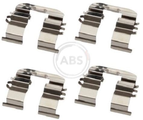 Set accesorii, placute frana ABS 1814Q