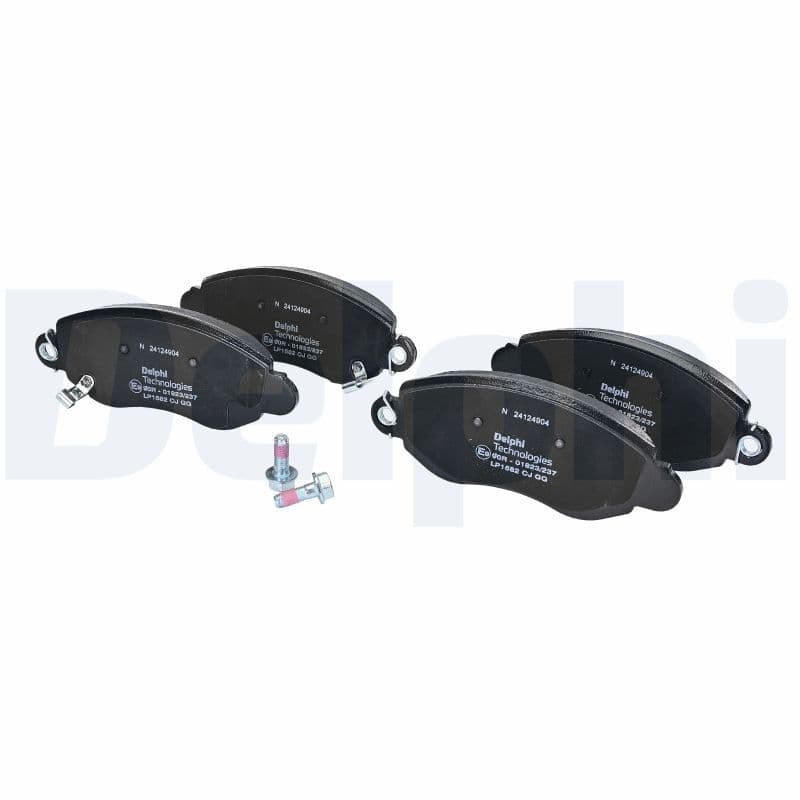 set placute frana,frana disc DELPHI LP1582