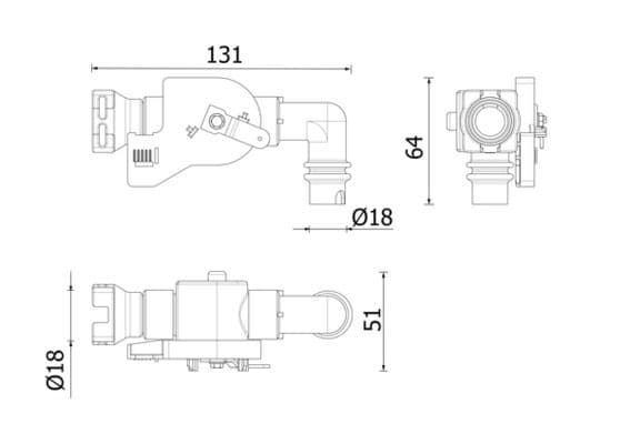 Supapa control, agent frigorific MAHLE BEHR *** PREMIUM LINE *** CV 27 000P