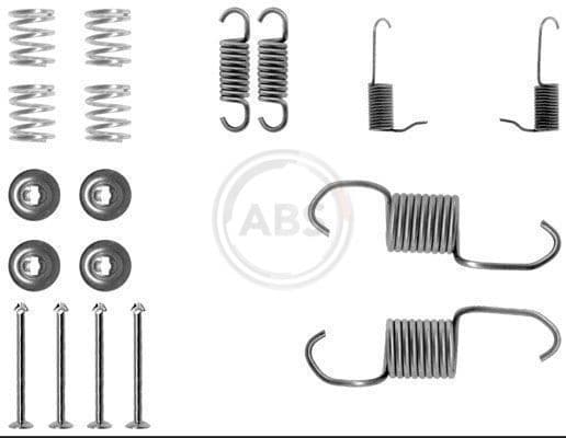 Set accesorii, sabot de frana ABS 0696Q