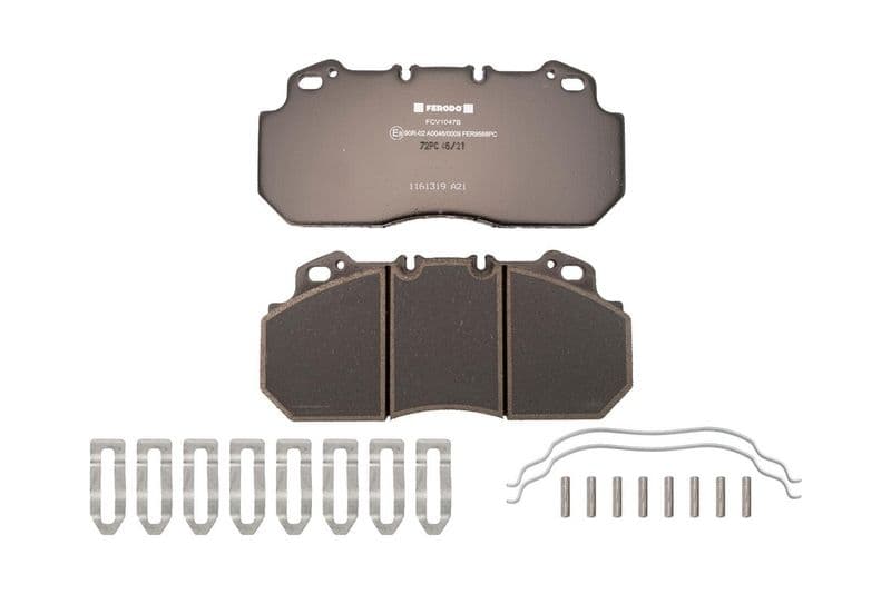 set placute frana,frana disc FERODO PREMIER FCV1047B