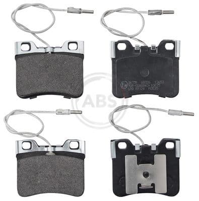set placute frana,frana disc ABS 36751