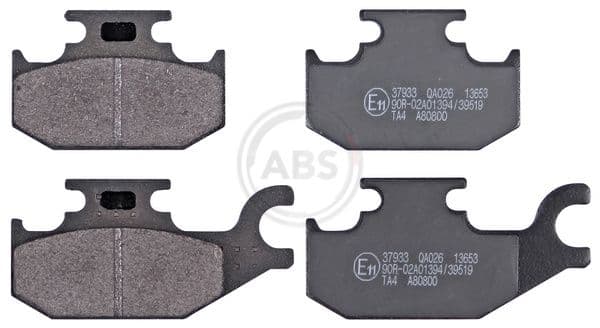 set placute frana,frana disc ABS 37933