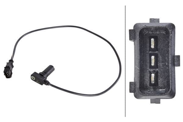 Senzor impulsuri, arbore cotit HELLA 6PU 009 163-981