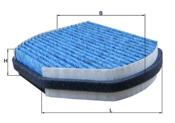 Filtru, aer habitaclu MAHLE CareMetix® LAO 37