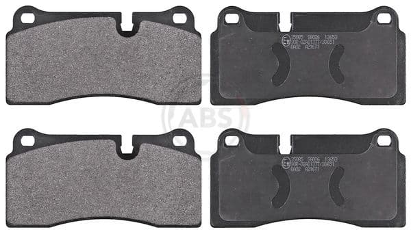 set placute frana,frana disc ABS 35085