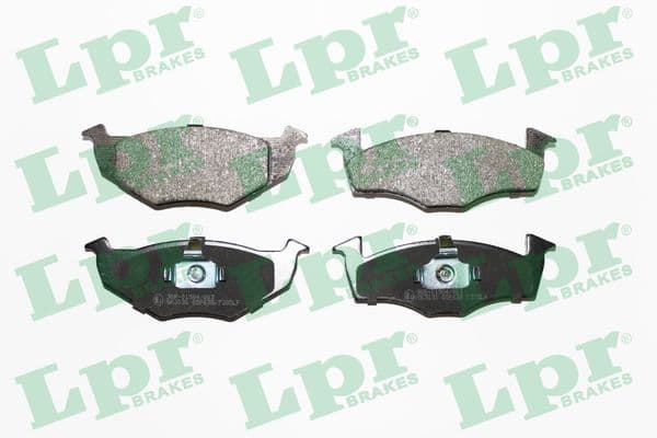 set placute frana,frana disc LPR 05P638