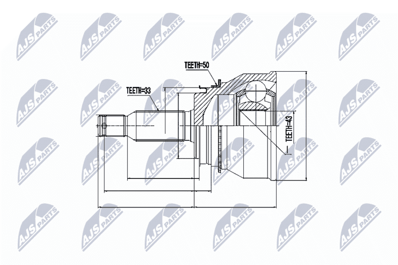 Set articulatie, planetara NTY NPZ-MS-038