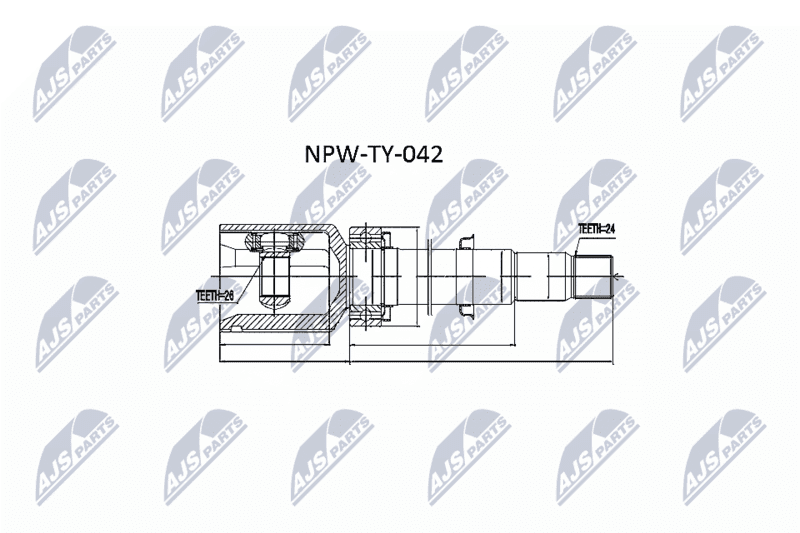 Set articulatie, planetara NTY NPW-TY-042