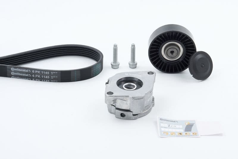 Set curea transmisie cu caneluri CONTINENTAL CTAM 6PK1145K1