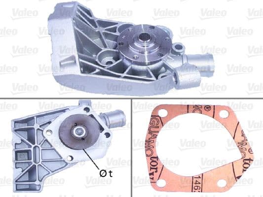 Pompă de apă, răcire motor VALEO 506730