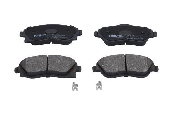 set placute frana,frana disc KAVO PARTS KBP-10158