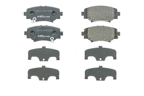 set placute frana,frana disc AISIN Premium ADVICS by BPMZ-2006