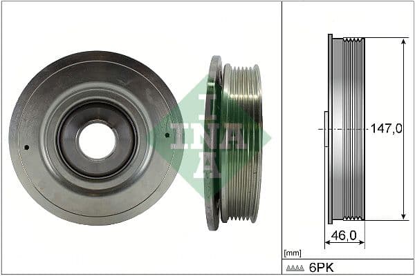 Fulie curea, arbore cotit Schaeffler INA 544 0094 10