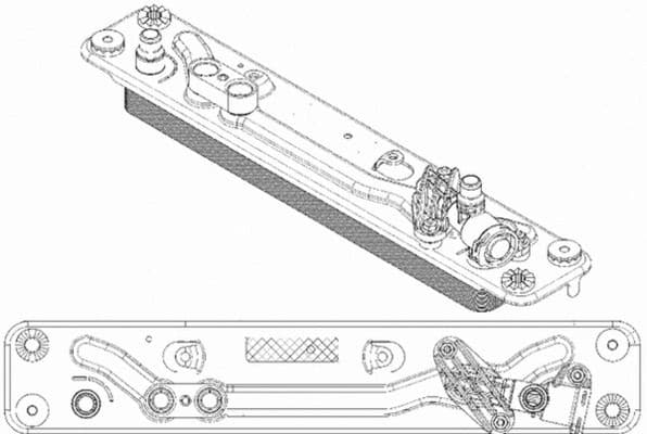 Radiator racire ulei, cutie de viteze automata MAHLE BEHR *** PREMIUM LINE *** CLC 182 000P