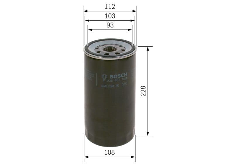 Filtru ulei BOSCH F 026 407 048