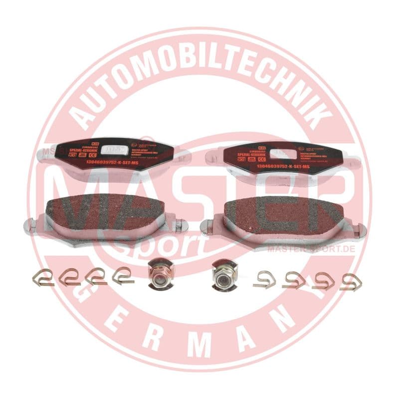set placute frana,frana disc MASTER SPORT 13046039752K-SET-MS