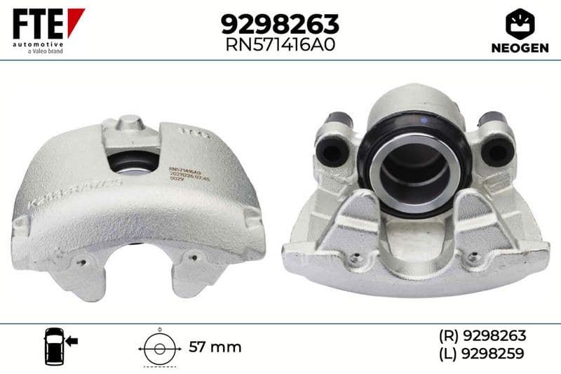 Etrier frana FTE NEOGEN 9298263