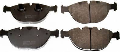 set placute frana,frana disc DENCKERMANN B111072