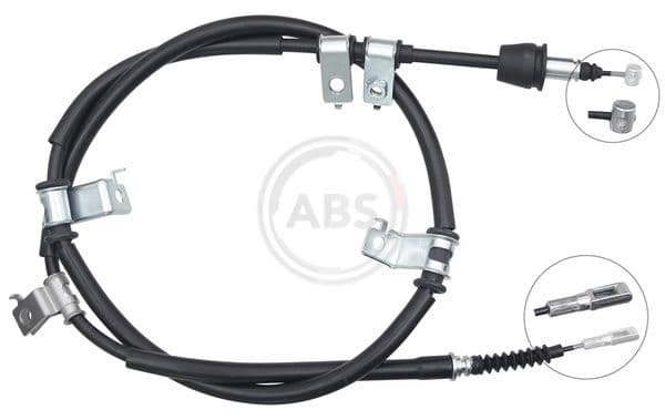 Cablu, frana de parcare ABS K18550