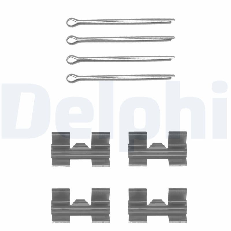 Set accesorii, placute frana DELPHI LX0032