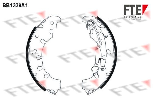 Set saboti frana FTE 9100092