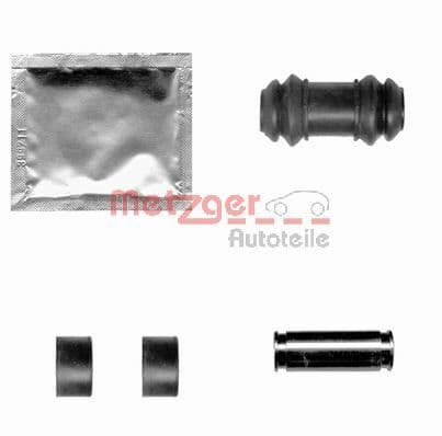 Set bucsi de ghidaj, etrier frana METZGER AUTOTEILE 113-1396X