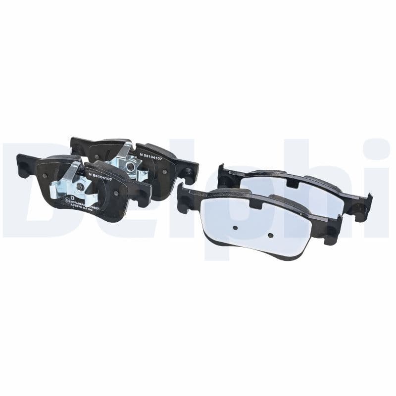 set placute frana,frana disc DELPHI LP3675