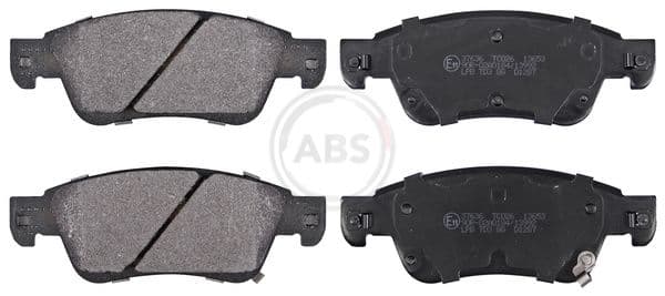 set placute frana,frana disc ABS 37636