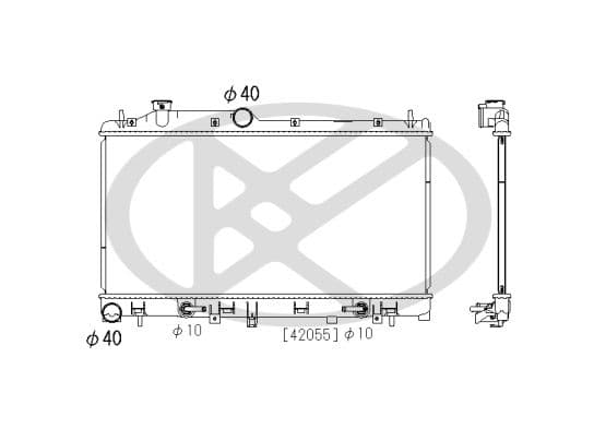 Radiator, racire motor KOYORAD PL092522