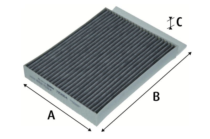 Filtru, aer habitaclu VALEO 715884