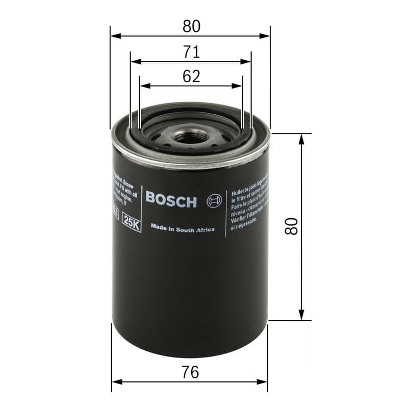 Filtru ulei BOSCH F 026 407 005