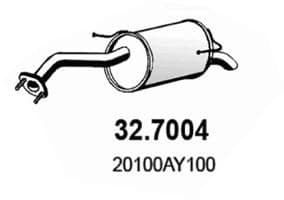 Toba esapament finala ASSO 32.7004