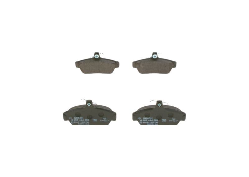 set placute frana,frana disc BOSCH 0 986 424 092