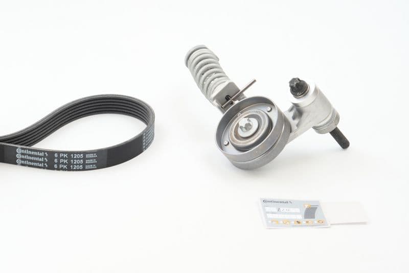 Set curea transmisie cu caneluri CONTINENTAL CTAM 6PK1205K1