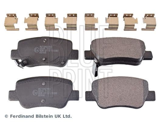 set placute frana,frana disc BLUE PRINT ADT342183