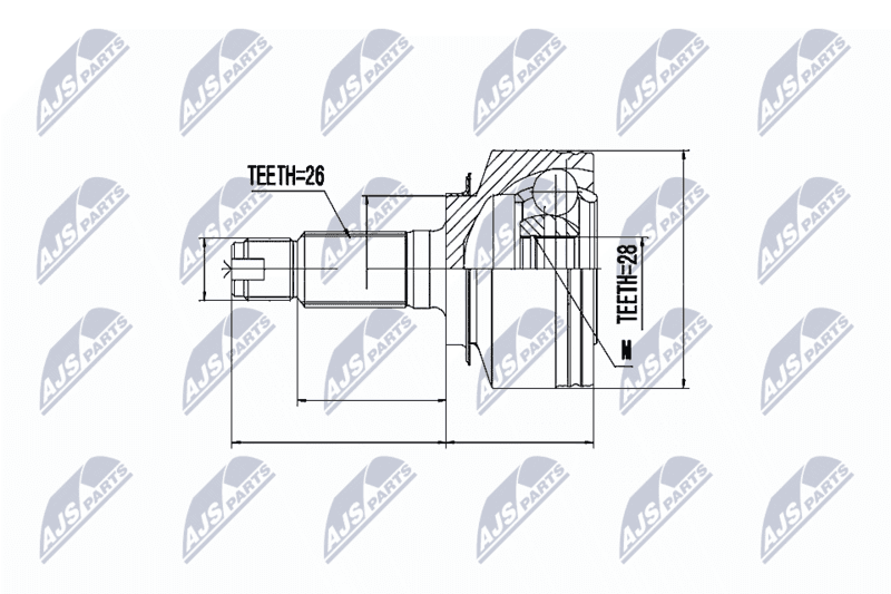 Set articulatie, planetara NTY NPZ-HD-039