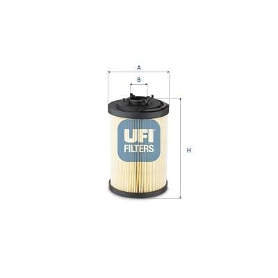 Filtru, sistem hidraulic primar UFI 83.037.00