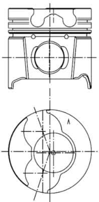 Piston KOLBENSCHMIDT 99561620