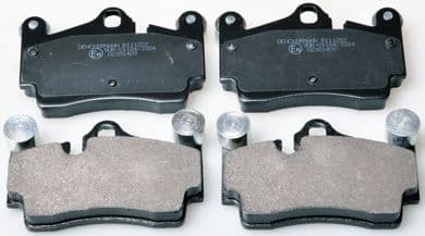set placute frana,frana disc DENCKERMANN B111222