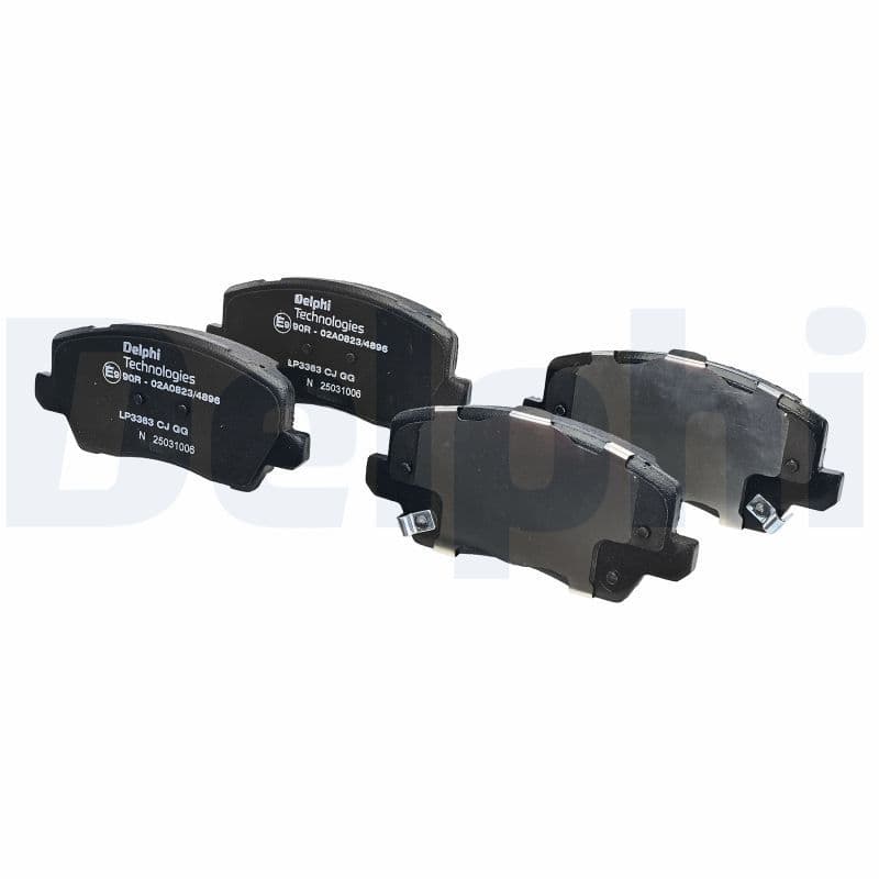 set placute frana,frana disc DELPHI LP3363
