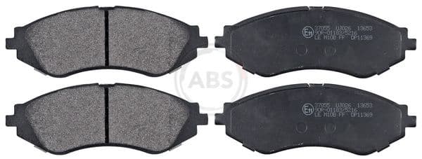 set placute frana,frana disc ABS 37055