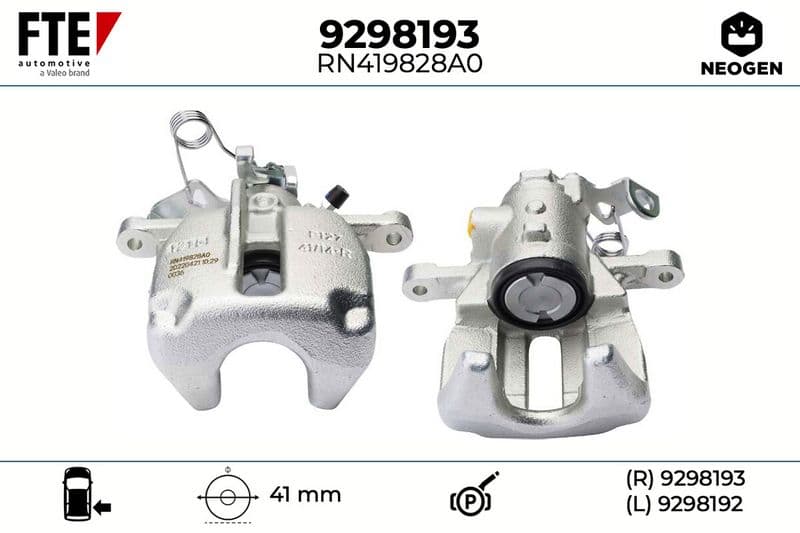 Etrier frana FTE NEOGEN 9298193