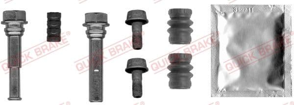 Set bucsi de ghidaj, etrier frana QUICK BRAKE 113-0012X