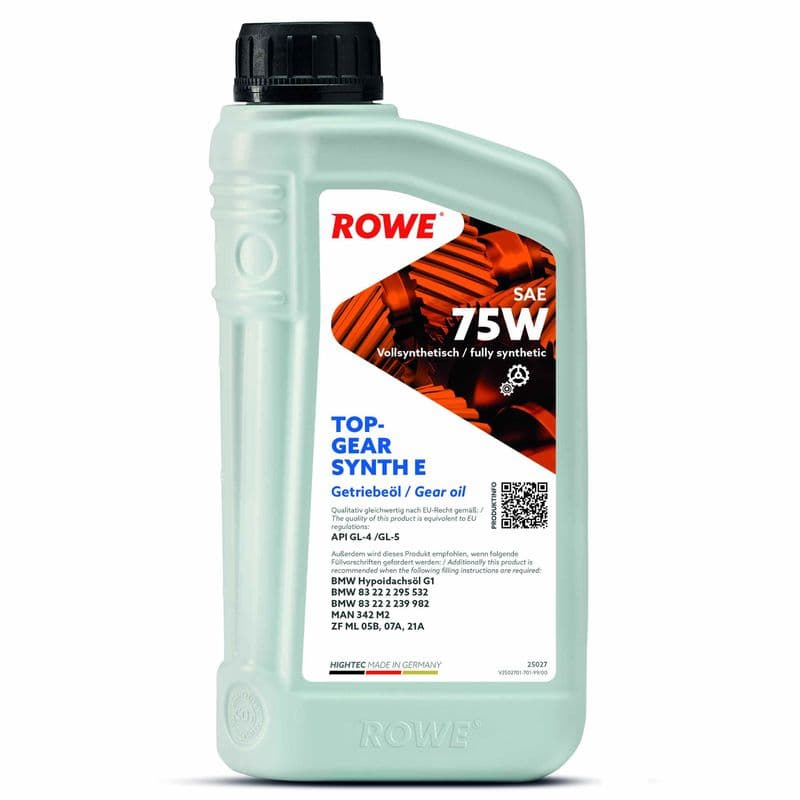 Ulei, cutie de viteză hibridă (DHT) ROWE HIGHTEC TOPGEAR SYNTH E SAE 75W 25027-0010-99