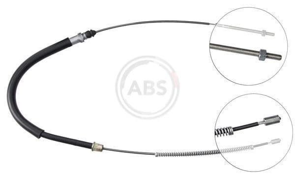 Cablu, frana de parcare ABS K12207