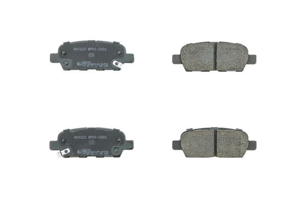 set placute frana,frana disc AISIN Premium ADVICS by BPNI-2001